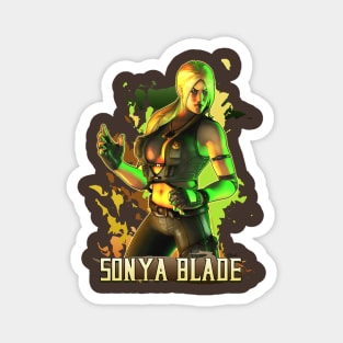 Sonya Blade Magnet