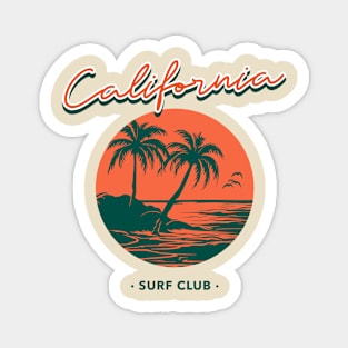 California Surf Club Magnet