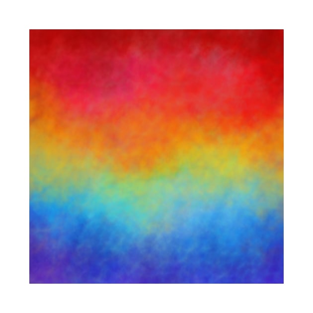 Colorful Transitional Warm Cool Abstract by Art by Deborah Camp