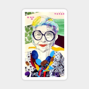 Iris Apfel fanart Magnet