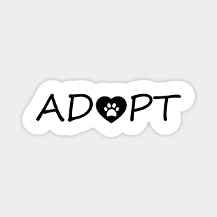 Adopt Dogs Magnet