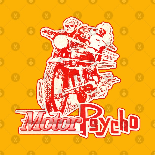 Motor Psycho 60s Cult Motorcycle Gang Movie by darklordpug