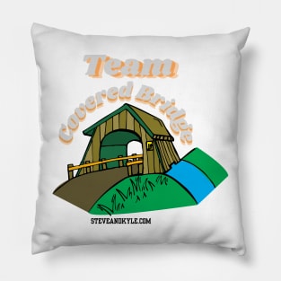 Team Covered Bridge Pillow
