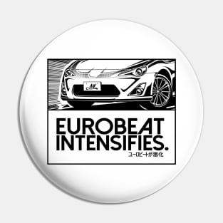 EUROBEAT INTENSIFIES - GT86 Pin