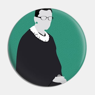 RBG poster Ruth BADER GINSBURG Pin