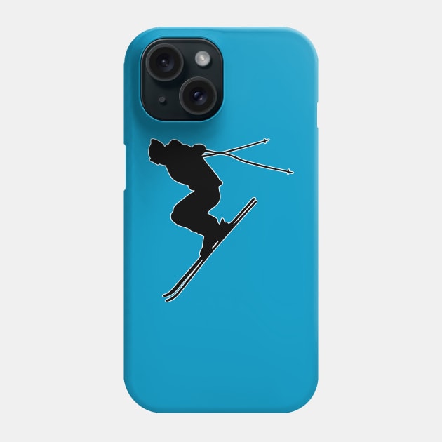 ski Phone Case by Huggy Mauve