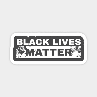 Black Lives Matter distressed Shirt, Printed Civil Rights T-Shirt, Black History, Activist T shirt, BLM shirt, equality shirt Magnet