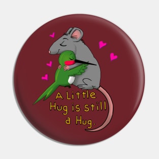 a little hug is still a hug Pin