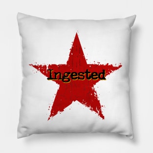 best vintage star Ingested Pillow