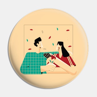 Lovers II Pin