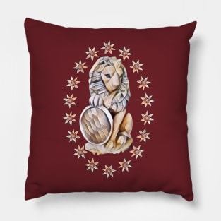 Heraldic Lion Pillow