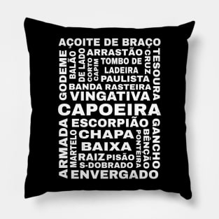 Cool Capoeira guide for beginners and advanced fighters Pillow