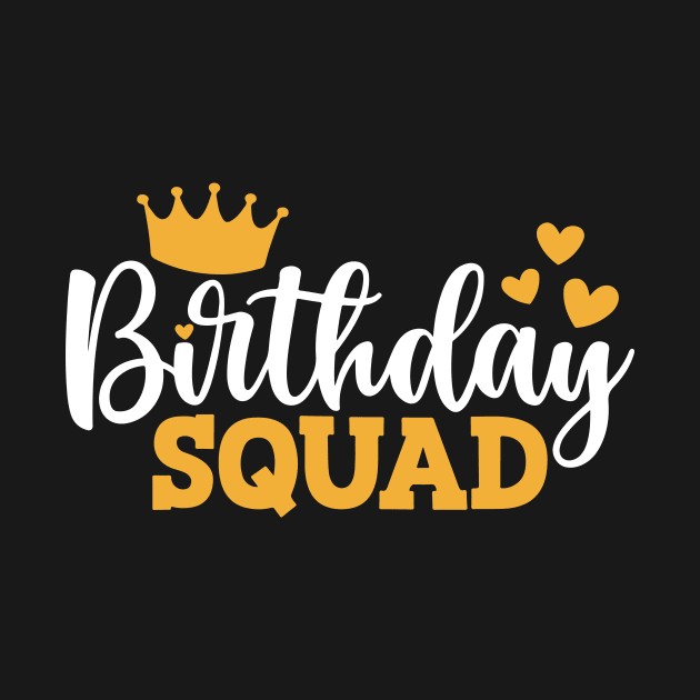 Birthday Squad by kangaroo Studio