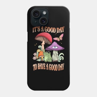 Good Day Frog - Positive Vibes Frog Themed Design Phone Case