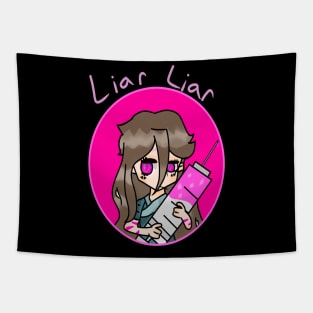 Liar Liar (Experimental Liar T-Shirt) Tapestry