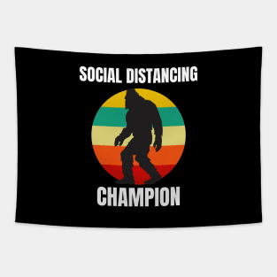 Social Distancing Champion Tapestry