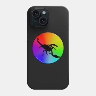 Scorpion Rainbow Gradient Phone Case