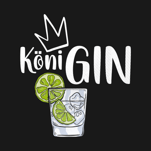 GIN Königin - Geschenk Idee für Gin Verkostungen by sweetczak