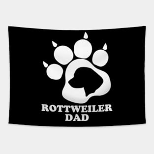 Rottweiler Dad Tapestry