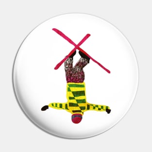 Freestyle skier Pin