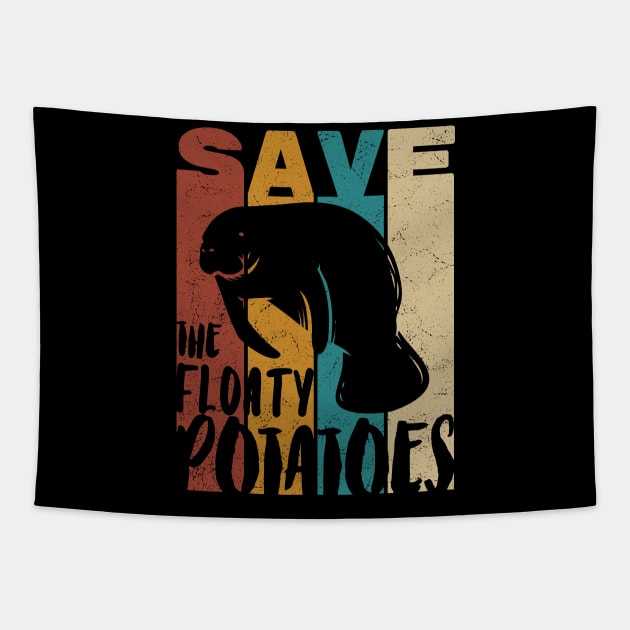 Save The Foaty Potatoes Tapestry by Promen Art