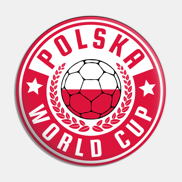 Polska World Cup Pin by footballomatic