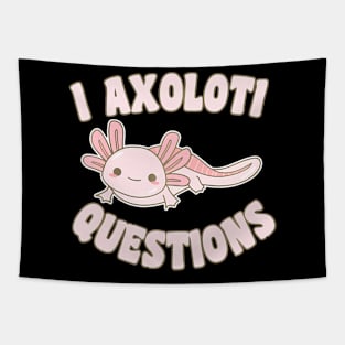 I Axolotl Kids Girl Adult Teens Cute Axolotl Tapestry