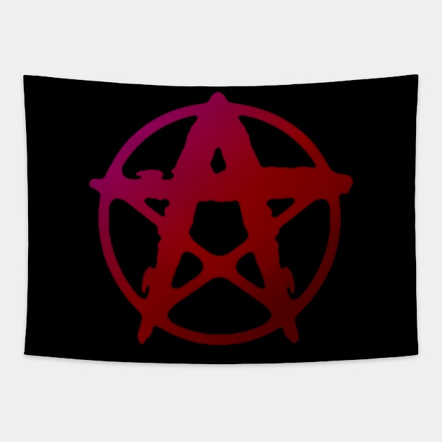 Nightmare Lyre Logo Tapestry by Negative Øhio Merch