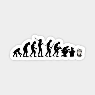 meow evolution Magnet