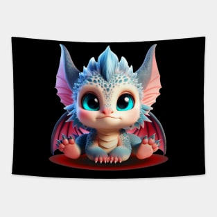 Adorable Baby Dragons | colorful vibes edition Tapestry