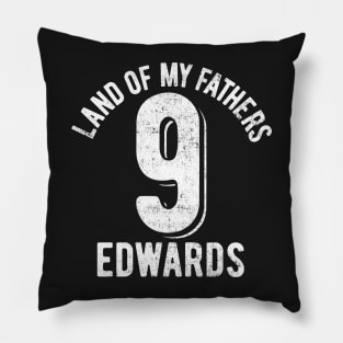 Land of my fathers vintage distressed - 9 Pillow