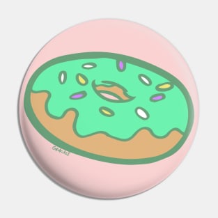 Mint Pastel Doughnut Pin