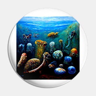 Sea creatures #4 Pin