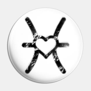 Heart Pisces Pin