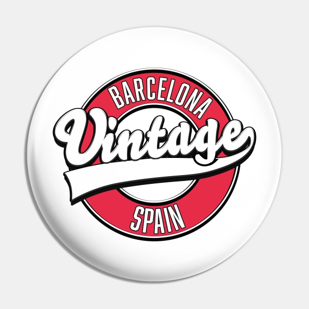 Barcelona spain retro style logo. Pin by nickemporium1