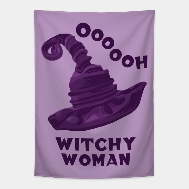 Witchy Woman Tapestry by Slightly Unhinged