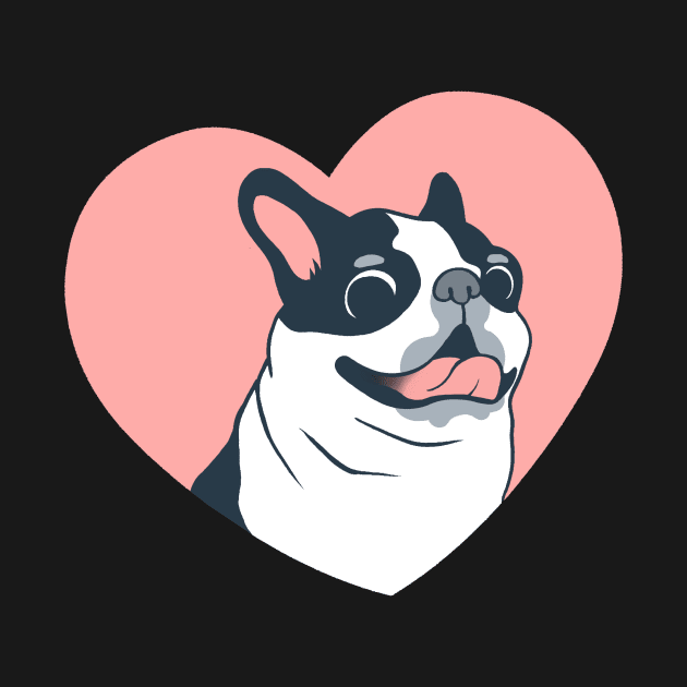 Boston Terrier Love by SarahJoncas