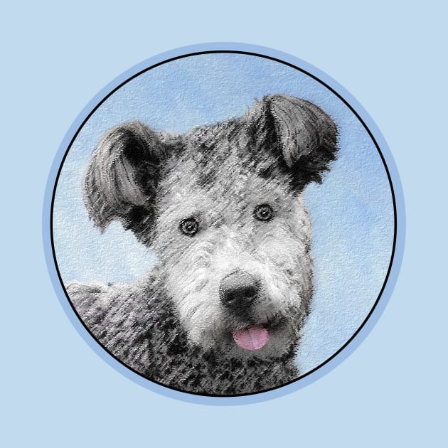 Pumi Painting - Cute Original Dog Art by Alpen Designs