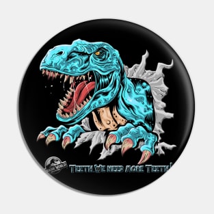 Blue Raptor Pin