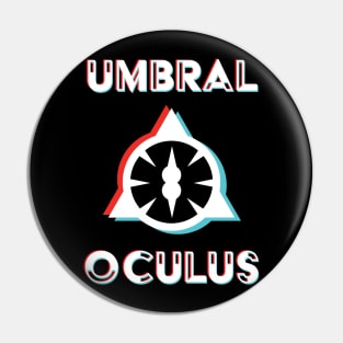 Umbral Oculus Holo Logo Pin