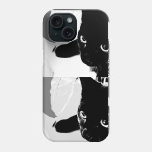 Ready to Pounce - Cute Black Kitten Phone Case