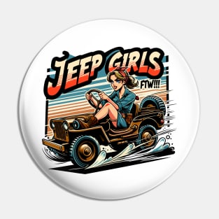 Jeep Girls FTW!!! Pin