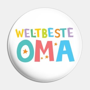 Weltbeste Oma Geschenk Pin