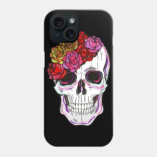Skull Floral Phone Case