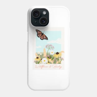 Wildflower Barley Field Phone Case