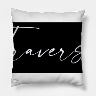 Travers Name, Travers Birthday Pillow