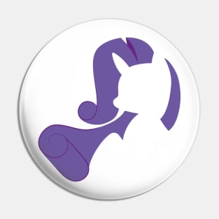 Fabulous Rarity Silhouette Pin