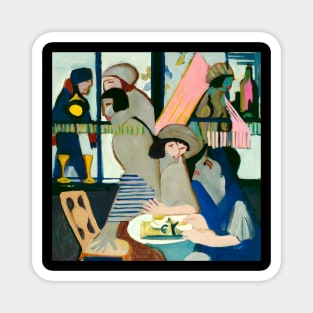 Cafe (1928) painting Magnet