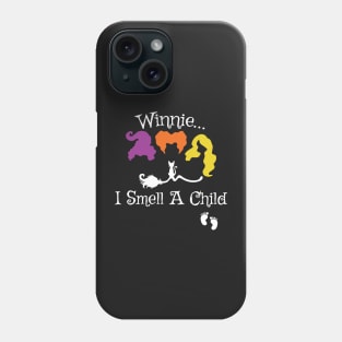 Winnie I smell A Child, halloween pregnancy announcement ideas Phone Case