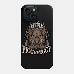 PIG HUNTING GIFTS Phone Case